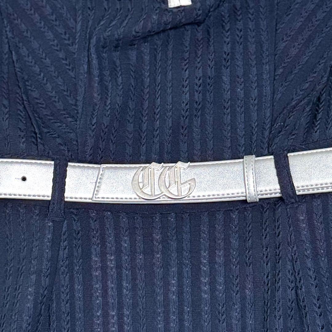 【極美品】完売品 CELFORD GOLF フリルワンピース ベルト 3点セット