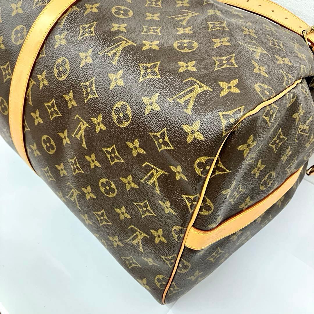 美品！ルイヴィトン モノグラム キーポルバンドリエール55 ボストンバッグ♪