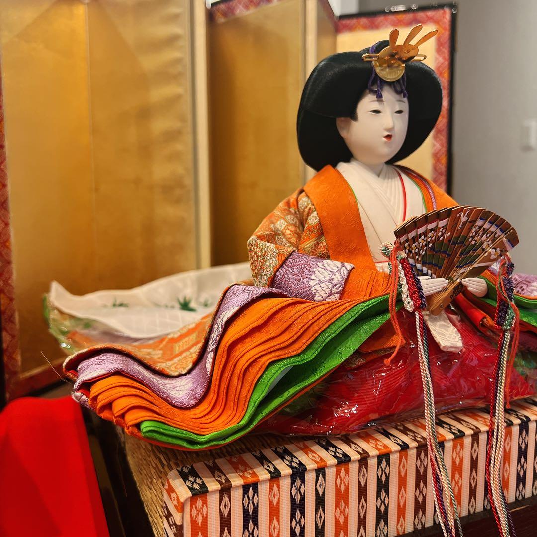 極美品　おひなさま　親王飾り　雛人形　極上品