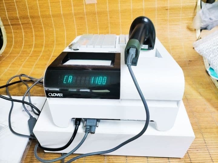 クローバーレジスター　JET-670上位スキャナ付き　PC連携　551009