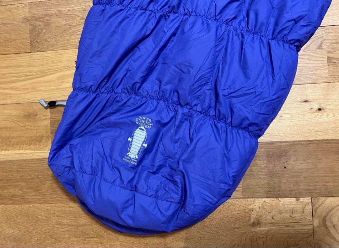 モンベル寝袋 super stretch Down hugger #5 long