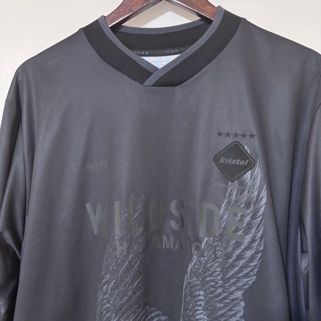 FCRB × YOHJI YAMAMOTO L/S GAME SHIRT 黒 S