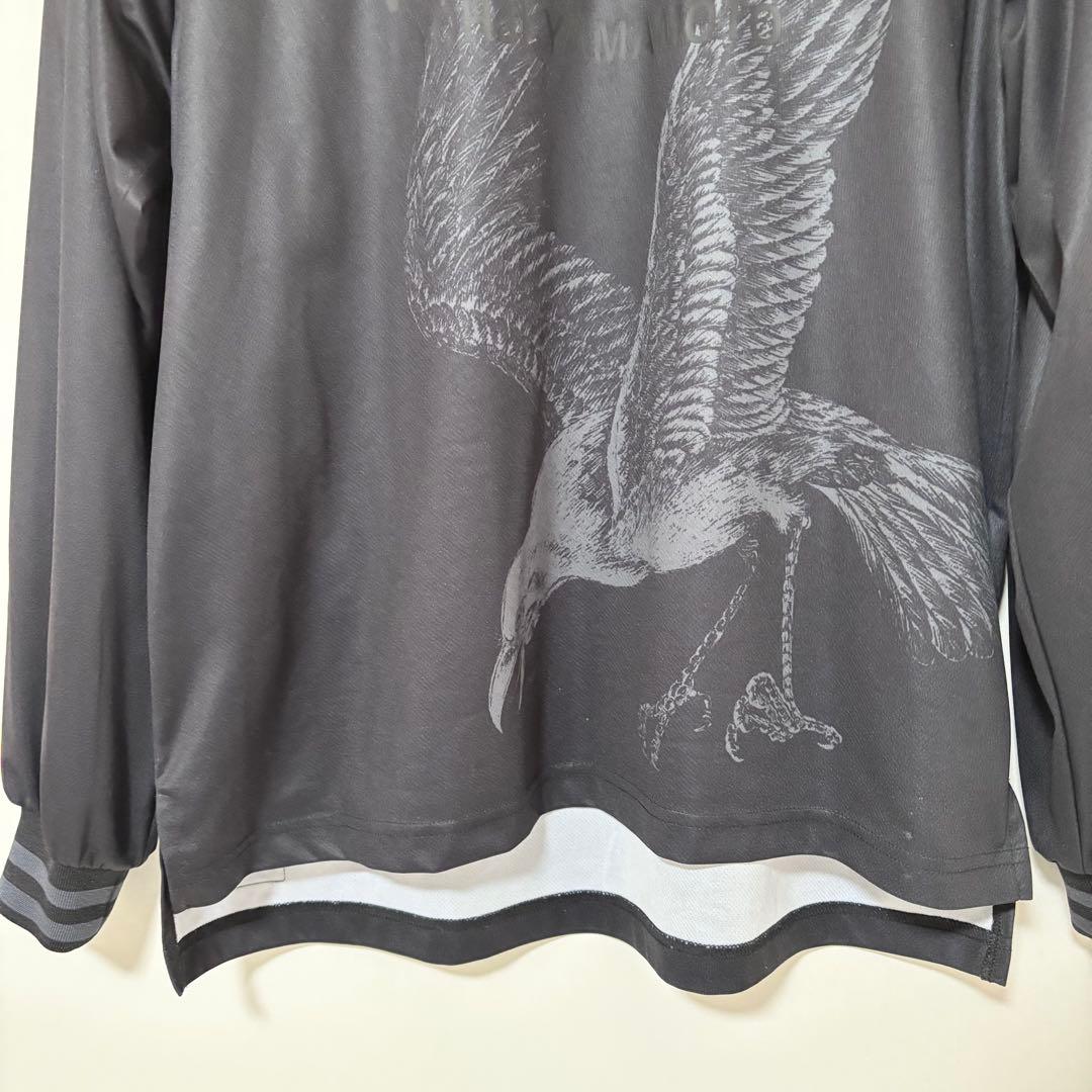 FCRB × YOHJI YAMAMOTO L/S GAME SHIRT 黒 S