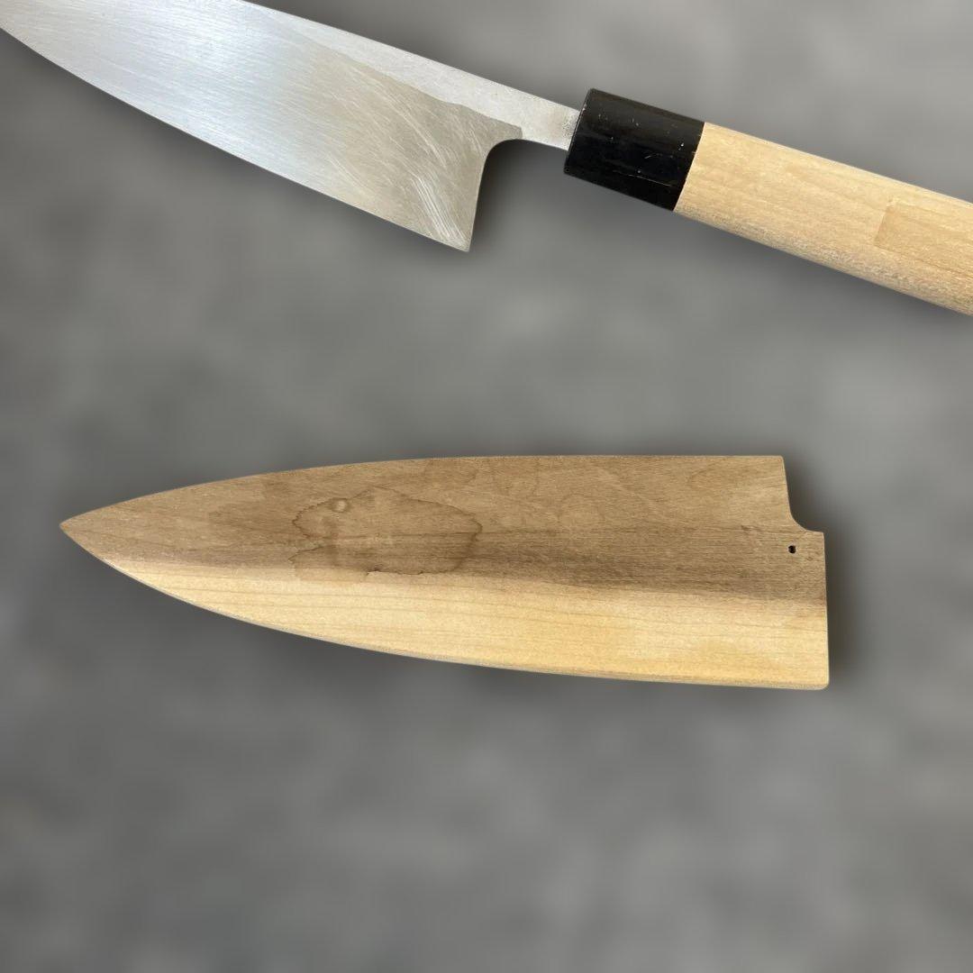堺刀司　出刃包丁 ステンレス鋼 木製ハンドル