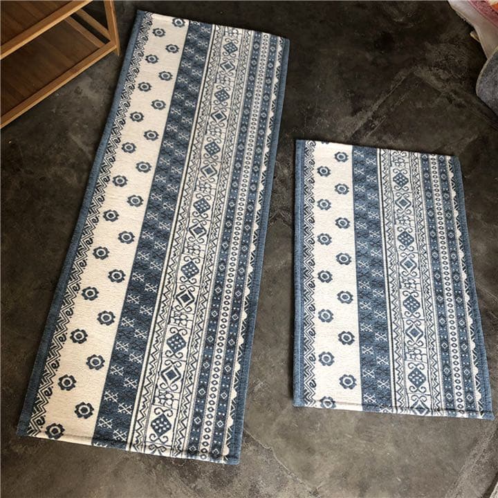 キッチンバルコニーフロアマットロング軽量吸収性滑り止めマット