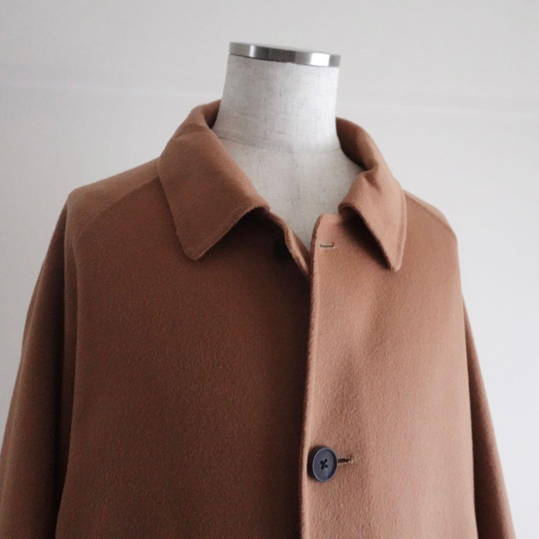 【極美品】La Boucle ウールビーバー　一枚袖　バルマカーンコート　3