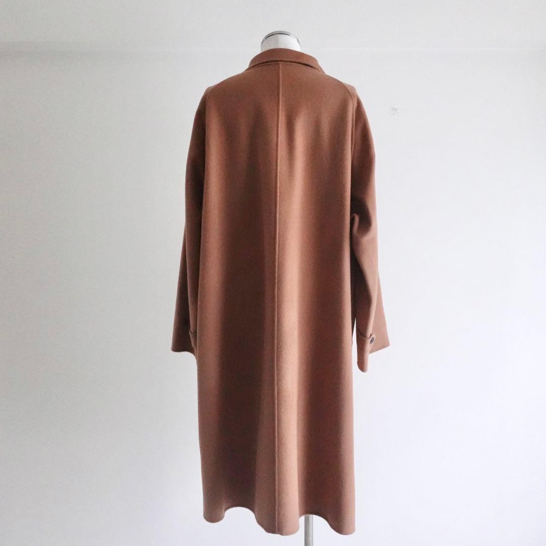 【極美品】La Boucle ウールビーバー　一枚袖　バルマカーンコート　3