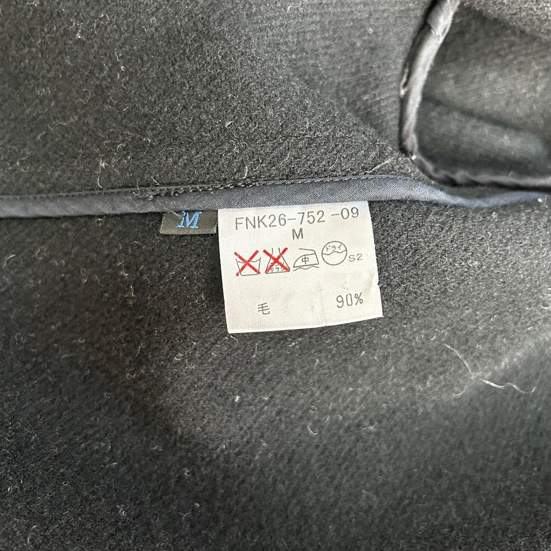 【希少】バーバリーブルーレーベル　ダッフルコート　全面チェック　ウール