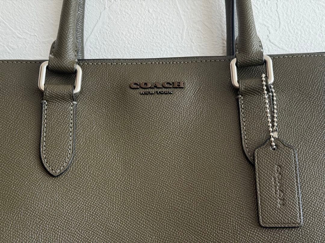 COACH ベケット トートバッグ オリーブ