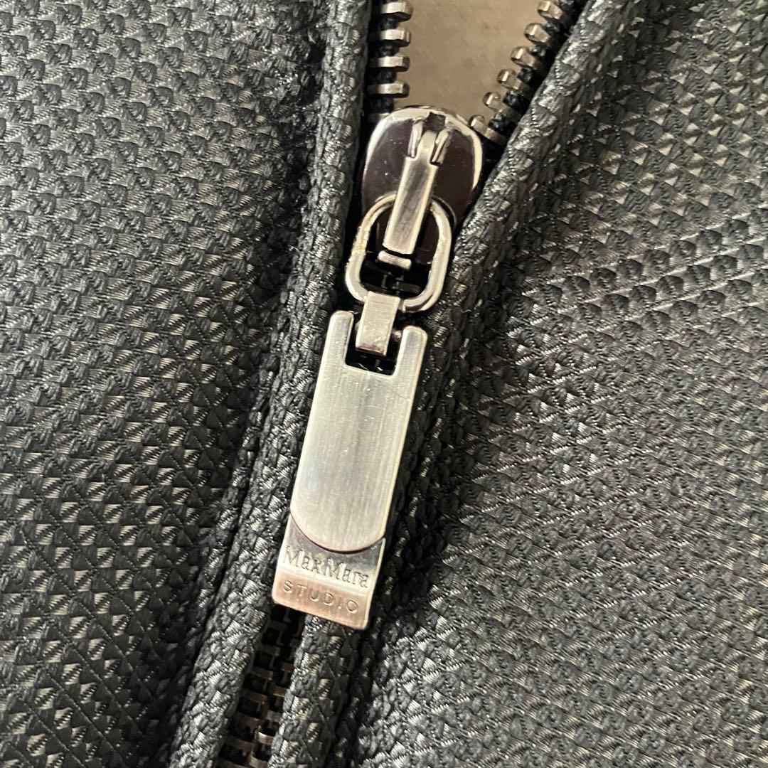 美品 マックスマーラ 七分袖 ショートダウンコート 42