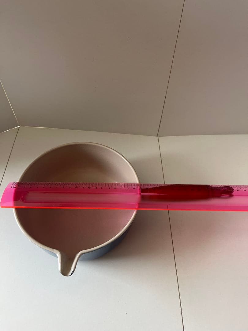 廃盤　ヴィンテージ ルクルーゼ　ソースパン　ミルクパン　20cm ブルー