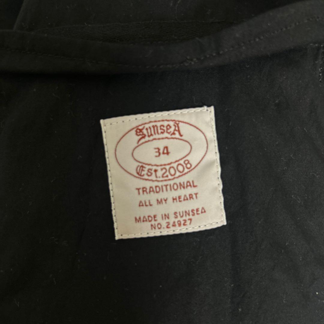 SUNSEA 30th SHRINKAGE COTTON SHIRT サイズ1