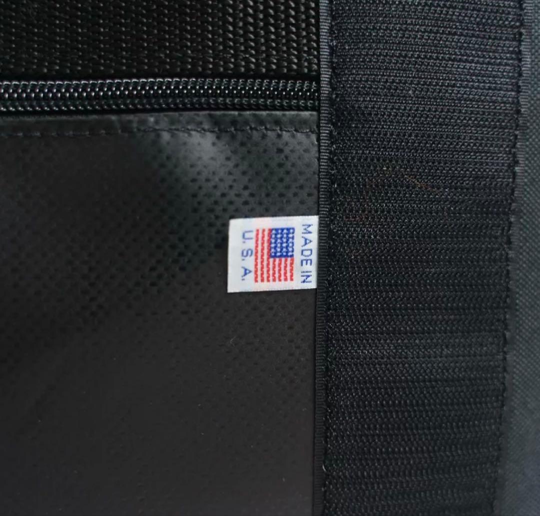 BAGS USA メッセンジャーバッグ ブラック美品USA製