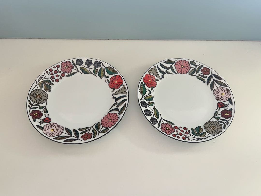 鹿児島睦　プレート　2枚セット　かごしままこと　ケーキプレート