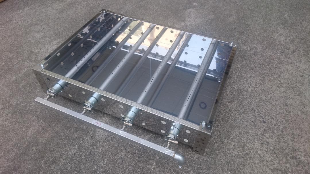 売れてます　模擬店　学園文化祭り　新品７５ｃｍ　大量調理　業務用鉄板焼きグリラー