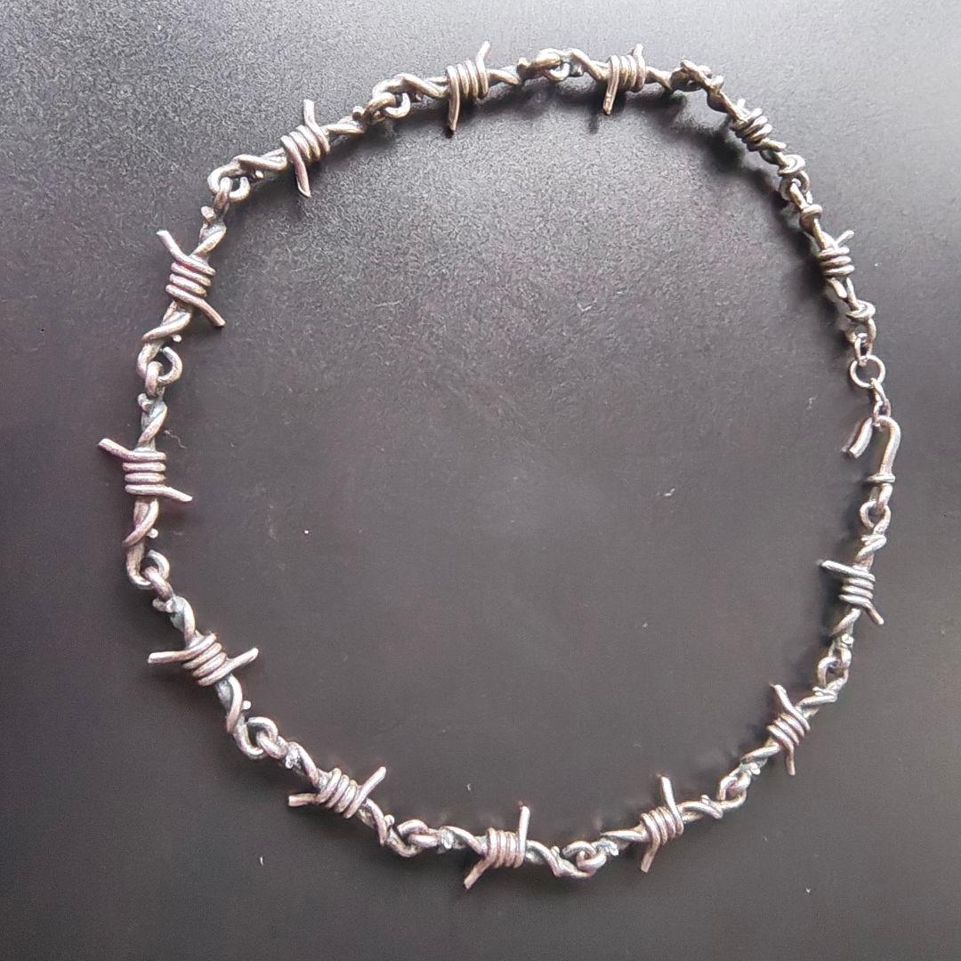 ヒアゼア 有刺鉄線ネックレス✨HYDEさん最初期着用モデル