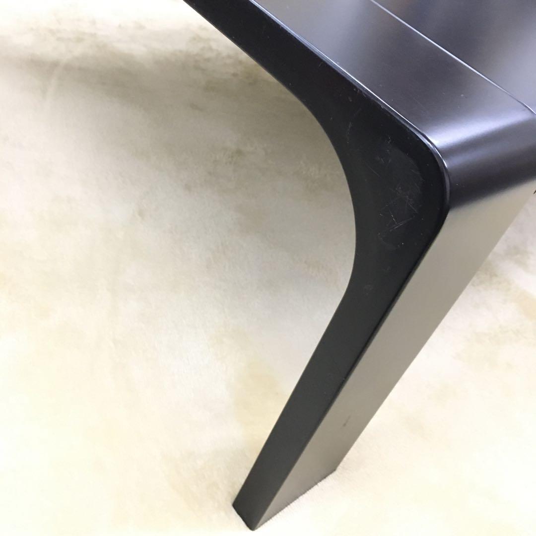 天童木工 ローテーブル 座卓 曲がり木 ブラウン