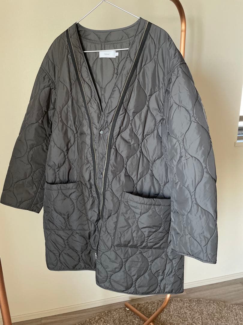 ジャケット・アウター Graphpaper Scale Off Wool Balmacaan Coat
