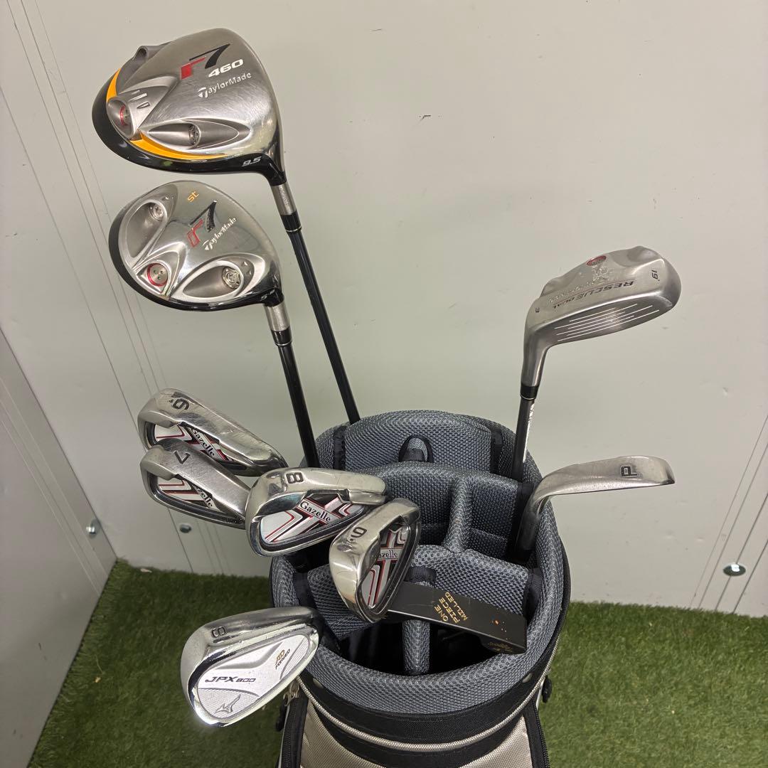 メンズゴルフクラブセット　【TaylorMade】【JPX】【ブリヂストン】