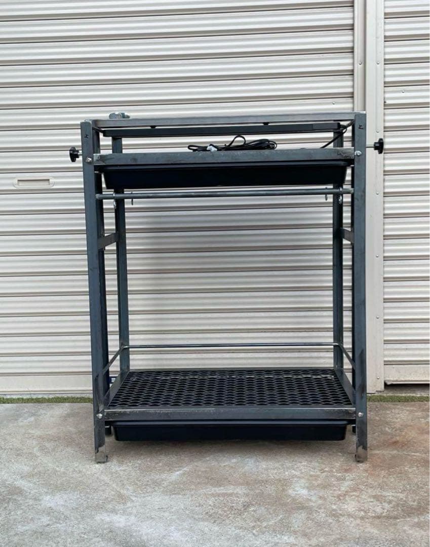 受注生産開始　オプション多数　アイアン植物棚　ダクトレール付き！