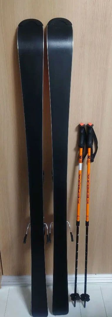 ロシニョール150cm 、ケルマ伸縮ポール〜105cm
