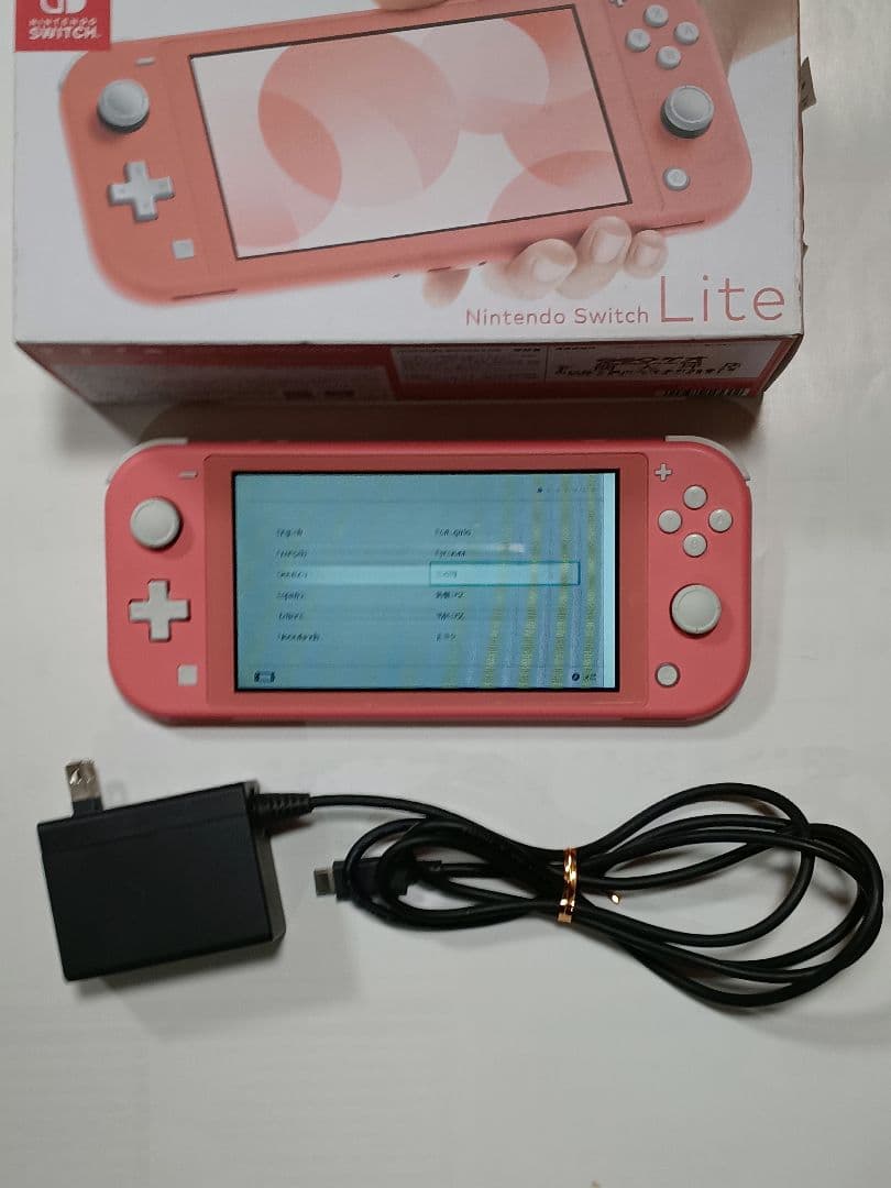 Nintendo Switch LITE コーラル　ジャンク品