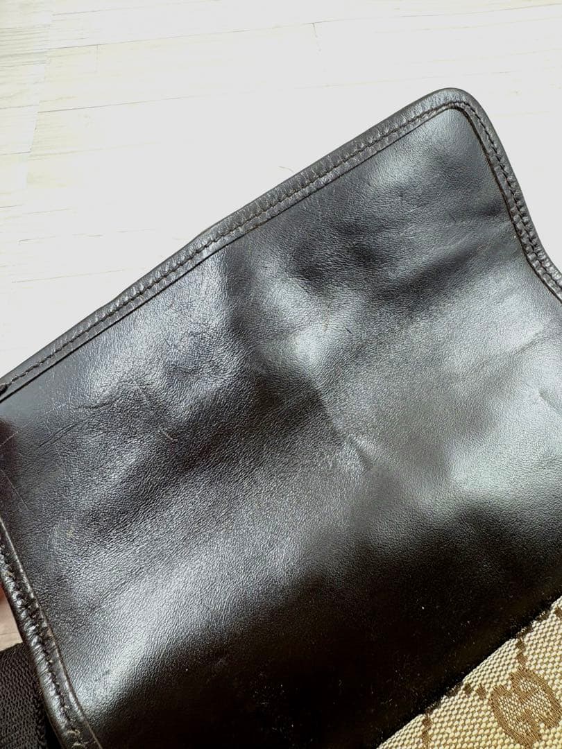 GUCCI グッチ　GGロゴ　ウエストバッグ　ショルダーバッグ　ジョッキー