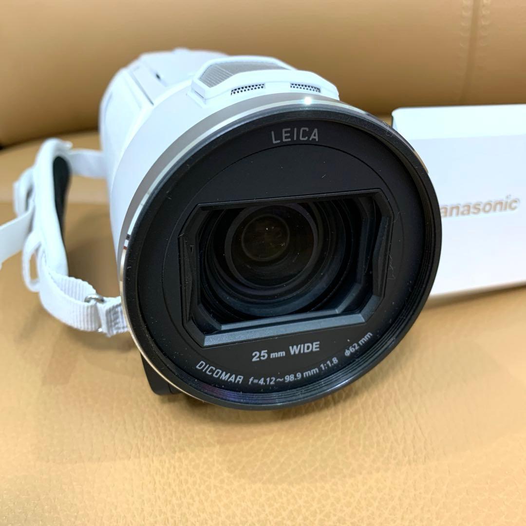 【新品同様】パナソニック HC-VX1M ホワイト デジタル 4Kビデオカメラ