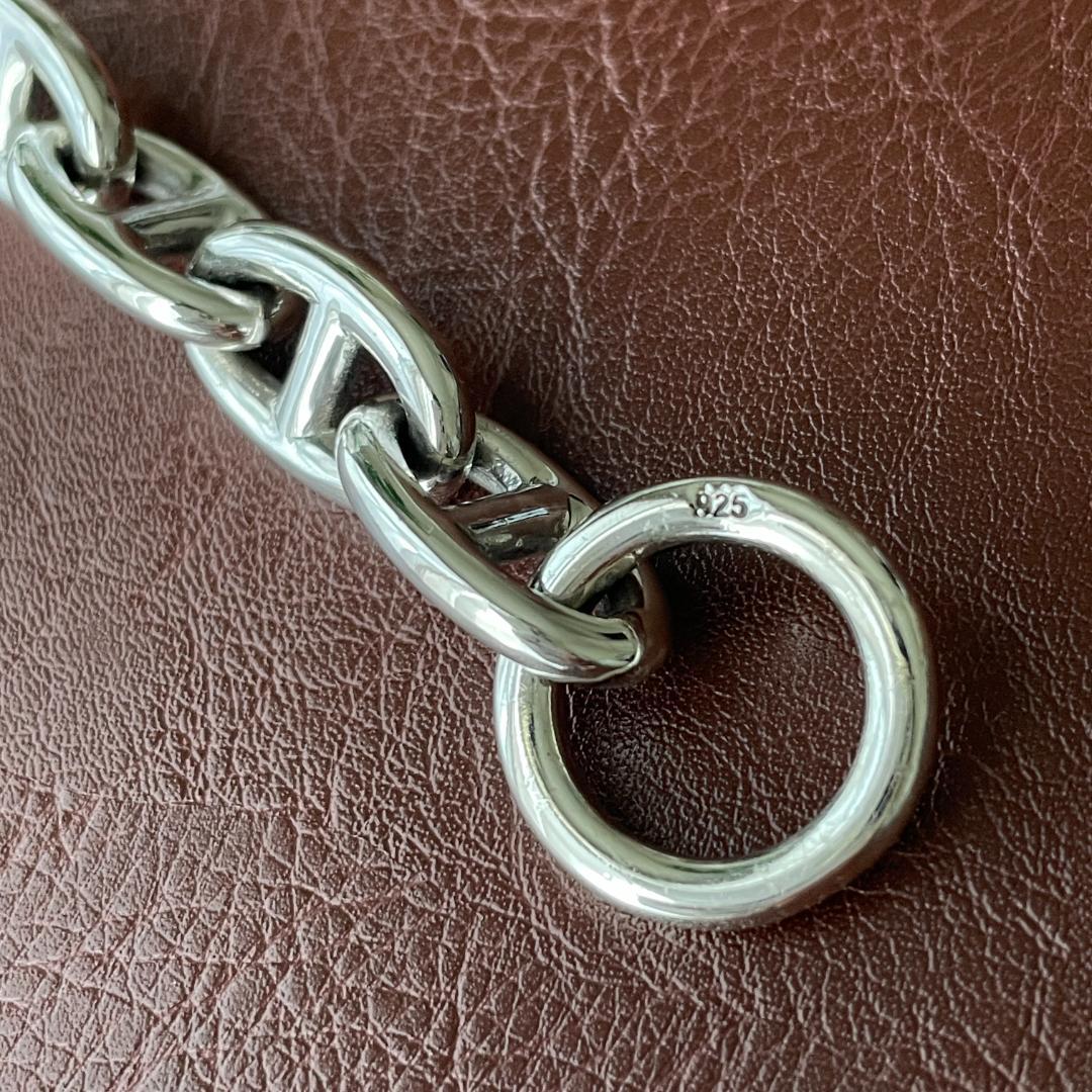 メンズ ブレスレット シルバー925 アンカーチェーン シェーヌダンクルデザイン