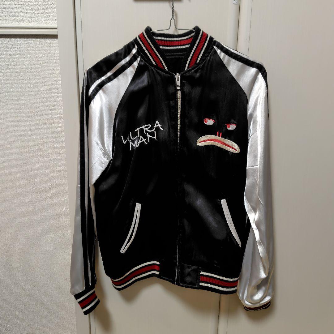 OPEN STRIKE　ウルトラマン スカジャン S ブラック/シルバー