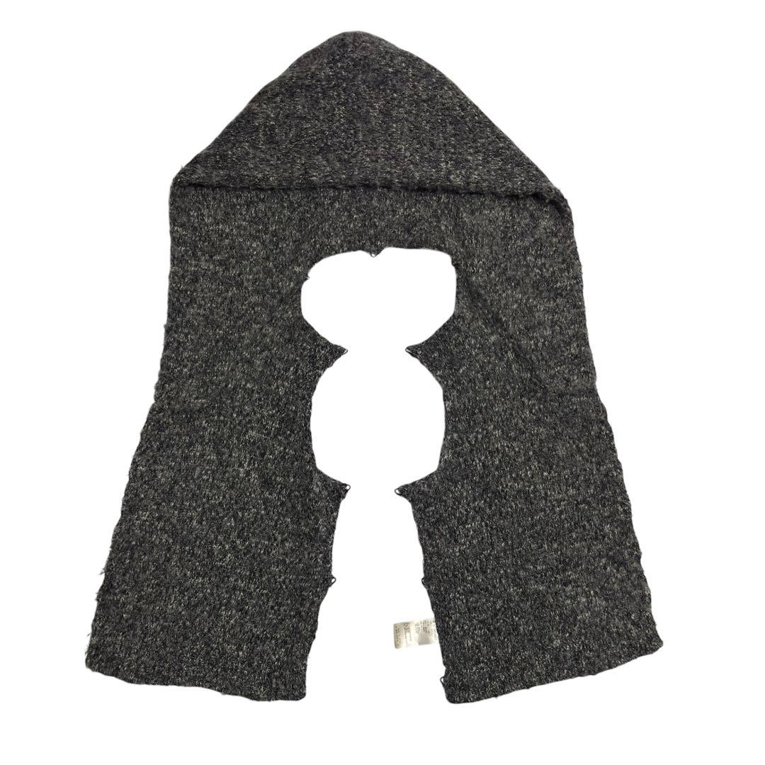 theory ラムスキンシボ革ダブルライダースジャケット　レイヤードニット付き