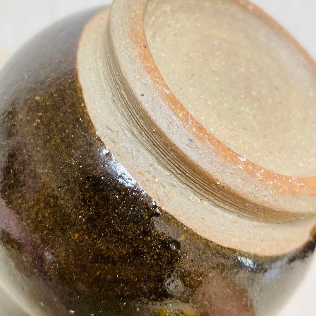 未使用 黒薩摩 龍門司焼 薩摩焼 皆具 立田光 在銘 共箱 茶道具 茶器