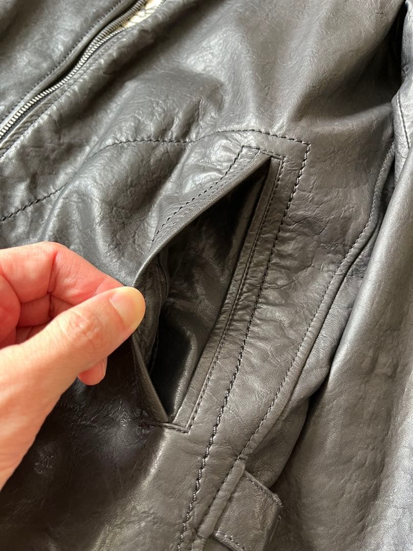 サイズ44 DENIM トゥモローランドエクスクルーシブ　シングルライダース