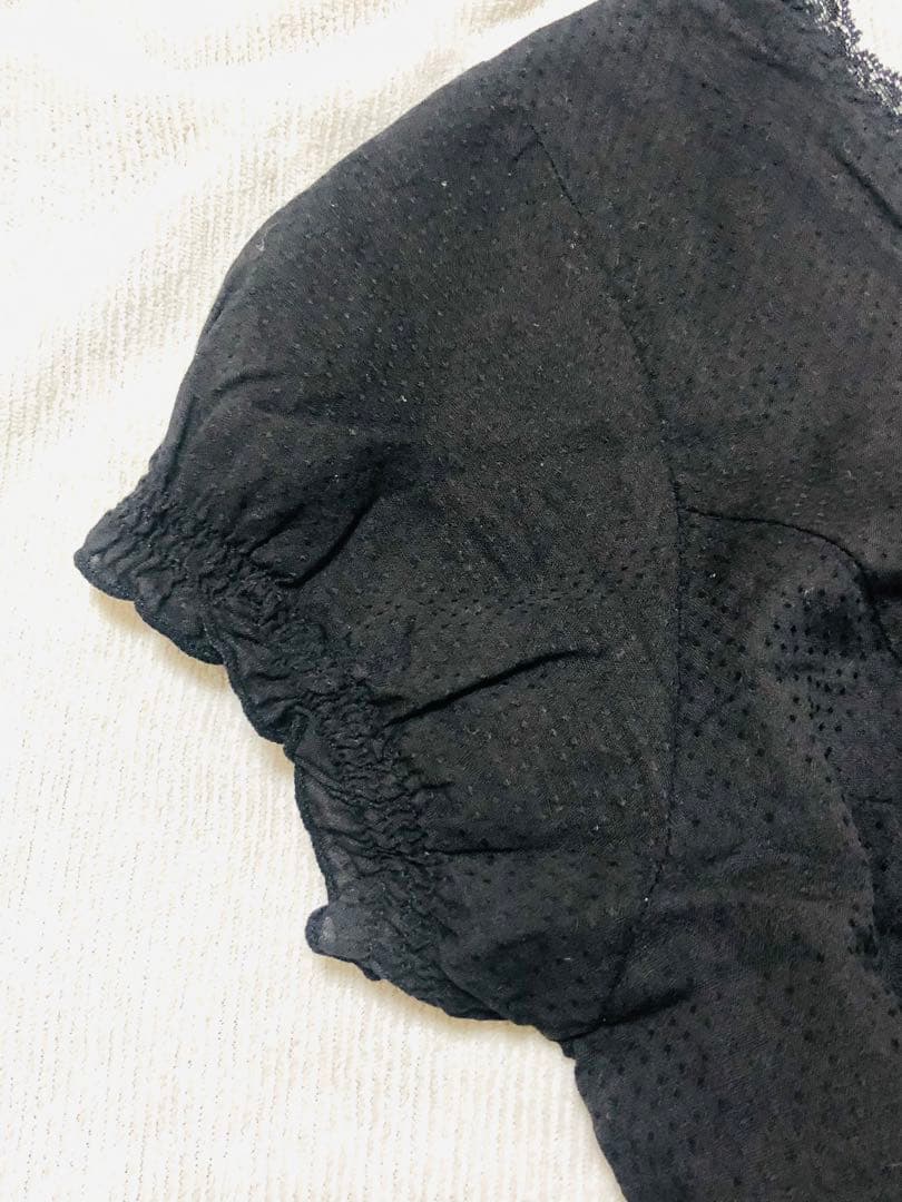 axe femmeビスチェ ブラウス　フリルトップス　y2kリズリサ姫系　リボン