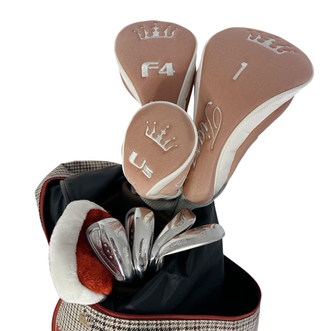 ウィルソン ティアラ レディース ゴルフセット 初心者 L 右利き ゴルフクラブ