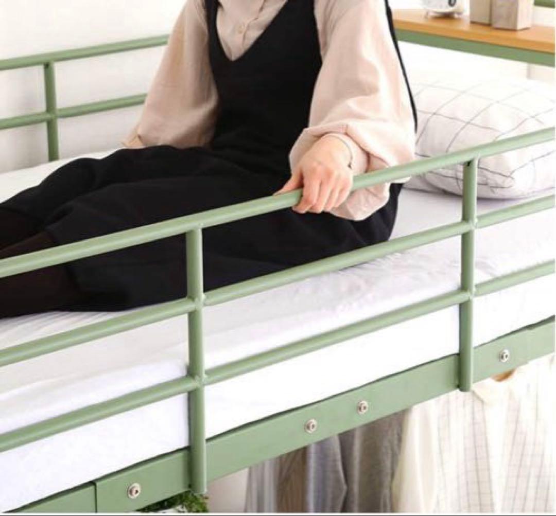 【NIKE好きぃ〜♡】　引取限定ニトリロフトベッド シングル　階段棚コンセ