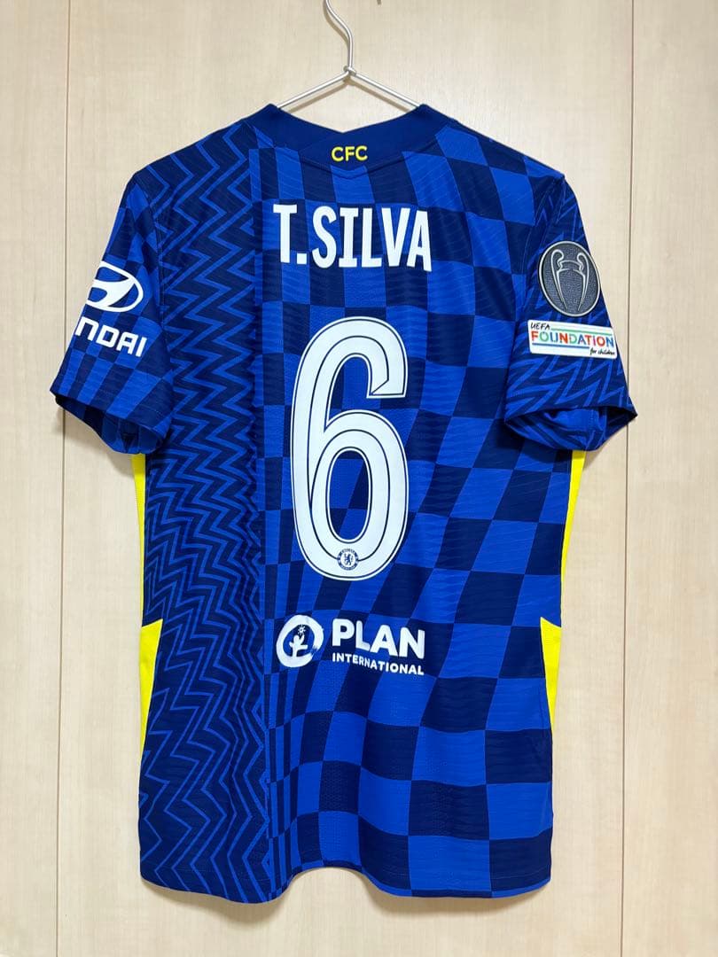 チェルシー 21-22 チアゴ・シウバ オーセンティック ユニフォーム 正規品