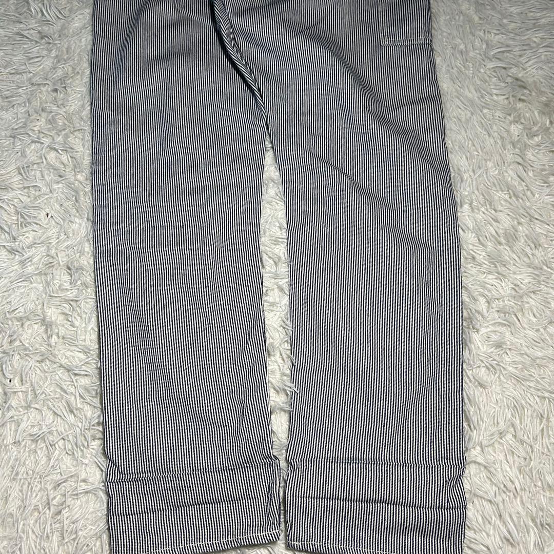 【美品】オアスロウ　ワーク　ペインターパンツ　ヒッコリー　or slow XL