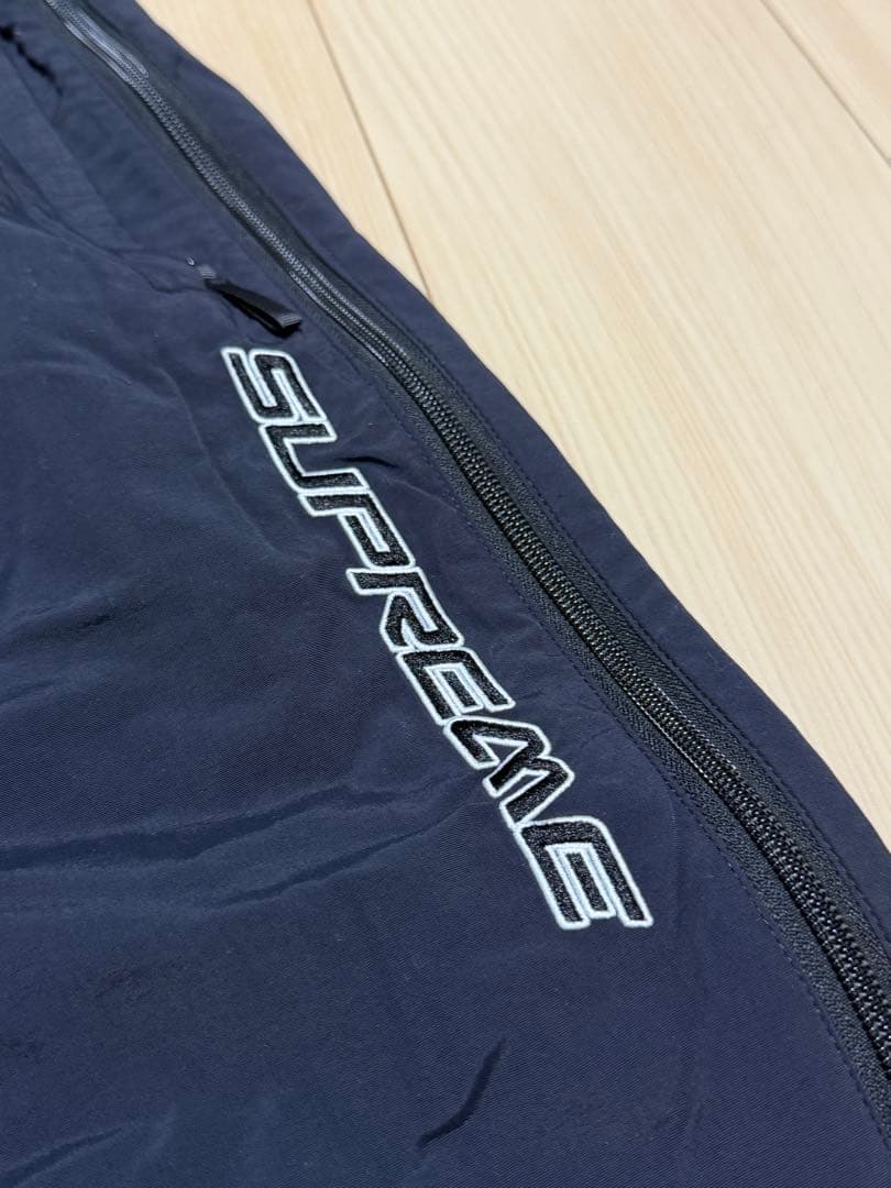 SUPREME ブラック トラックパンツ　Sサイズ
