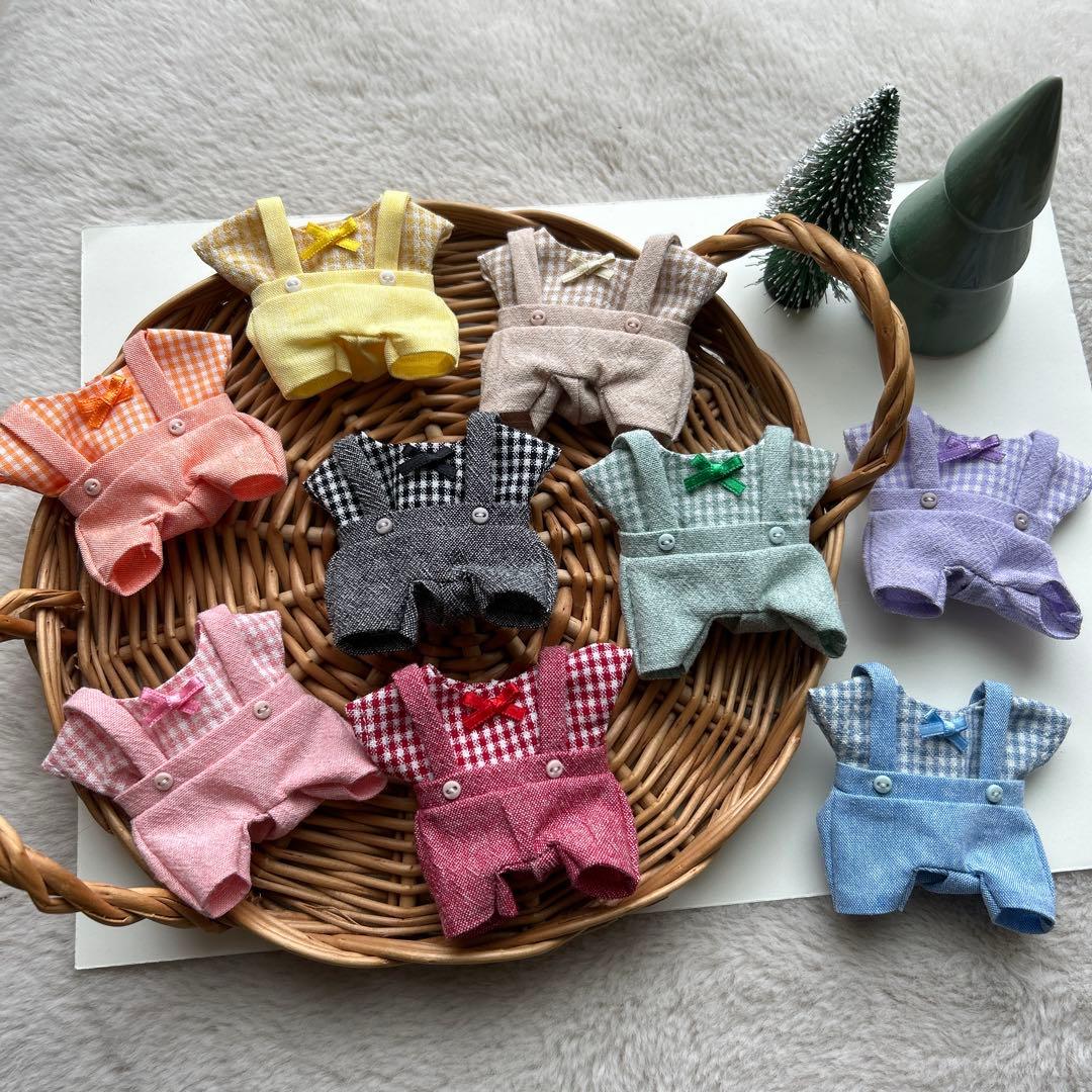 すのチル　チルぬい用　シャツ＆サロペット9人セット