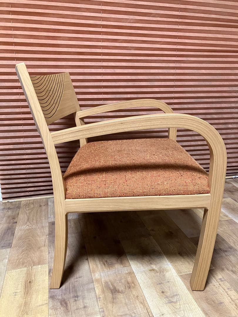 ねこにゃん様 カンディハウス/CONDEHOUSE ストライプ　アームチェア