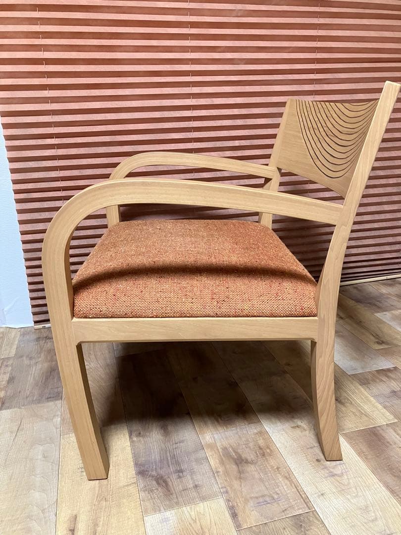 ねこにゃん様 カンディハウス/CONDEHOUSE ストライプ　アームチェア