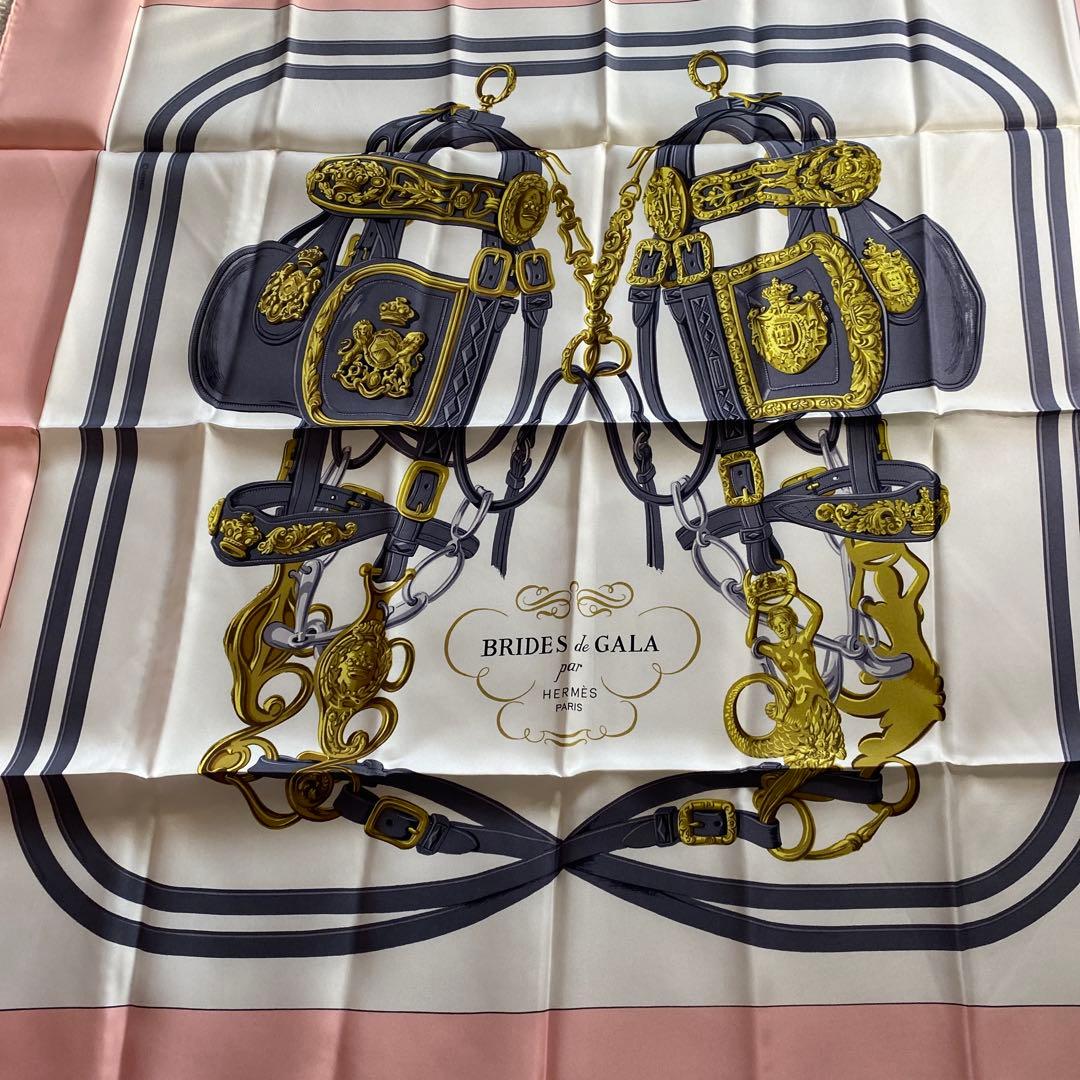 エルメススカーフ ブリッド　ドゥ　ガラ