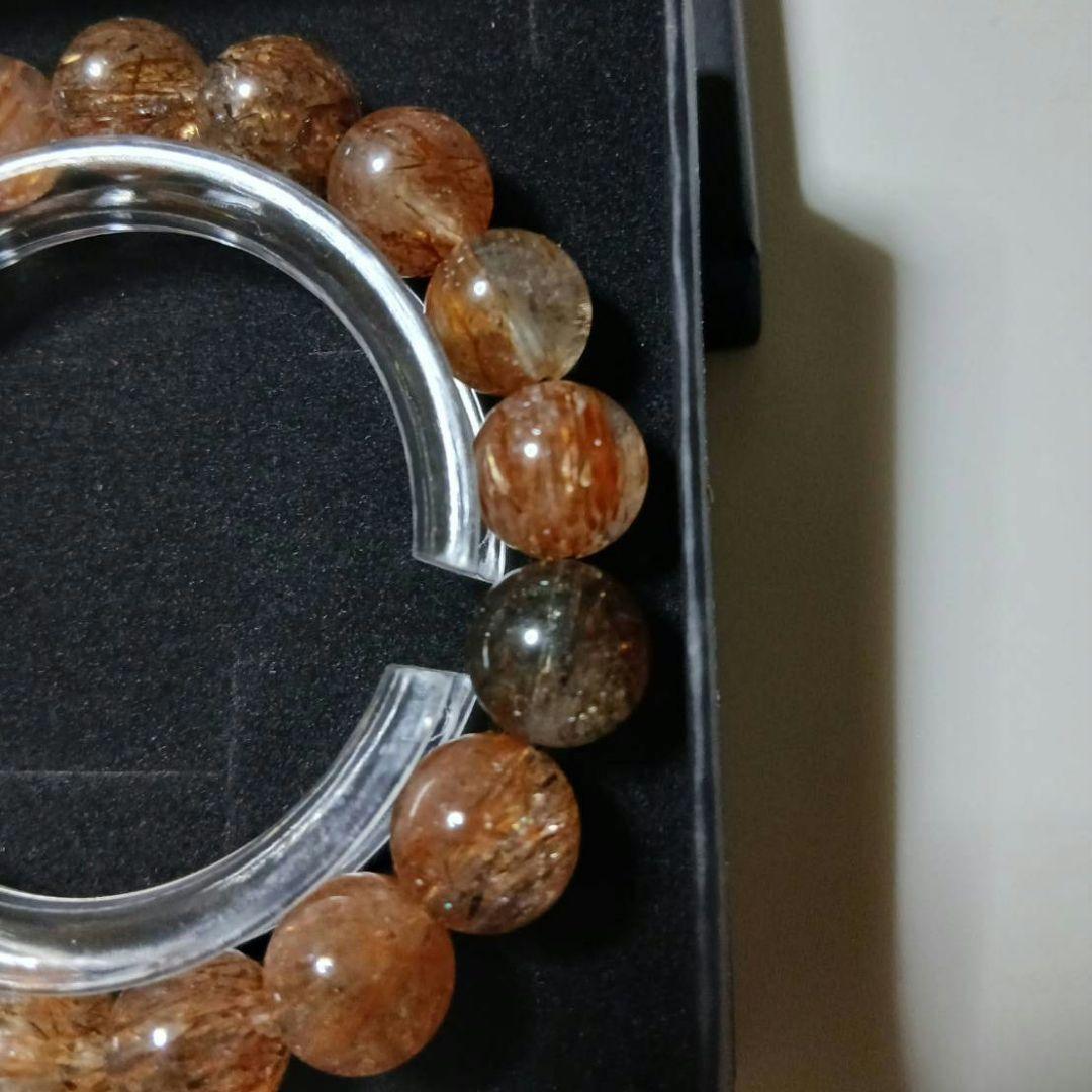 ゴールデンブラックスーパーセブン　パワーストーンブレスレット