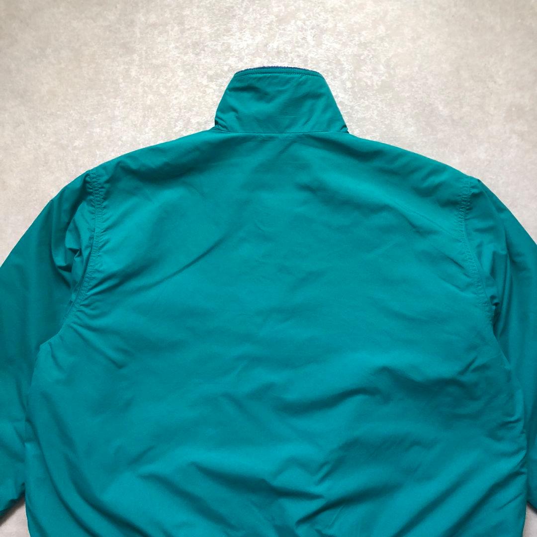 90sL.L.BeanウォームアップジャケットフリースナイロンジャケットUSA製