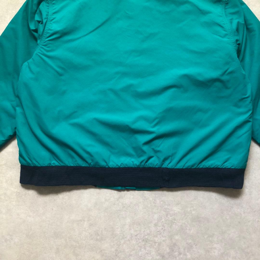 90sL.L.BeanウォームアップジャケットフリースナイロンジャケットUSA製