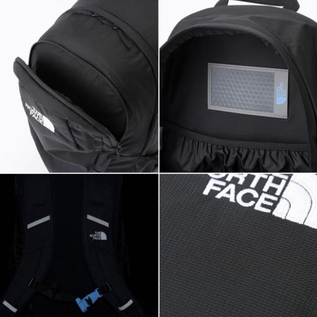 新品タグ付【テルス　黒　20L】 ザノースフェイス　リュック　レインカバー付