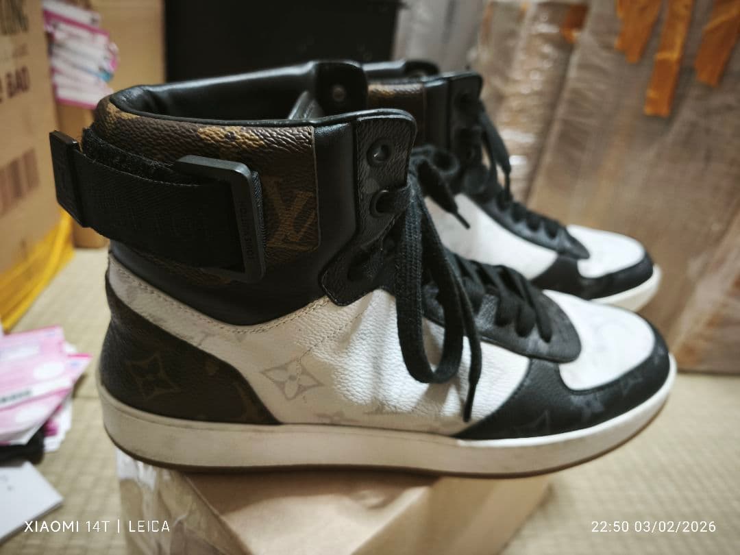 LOUIS VUITTON/ルイ・モノグラム ハイカットスニーカー/7 26cm