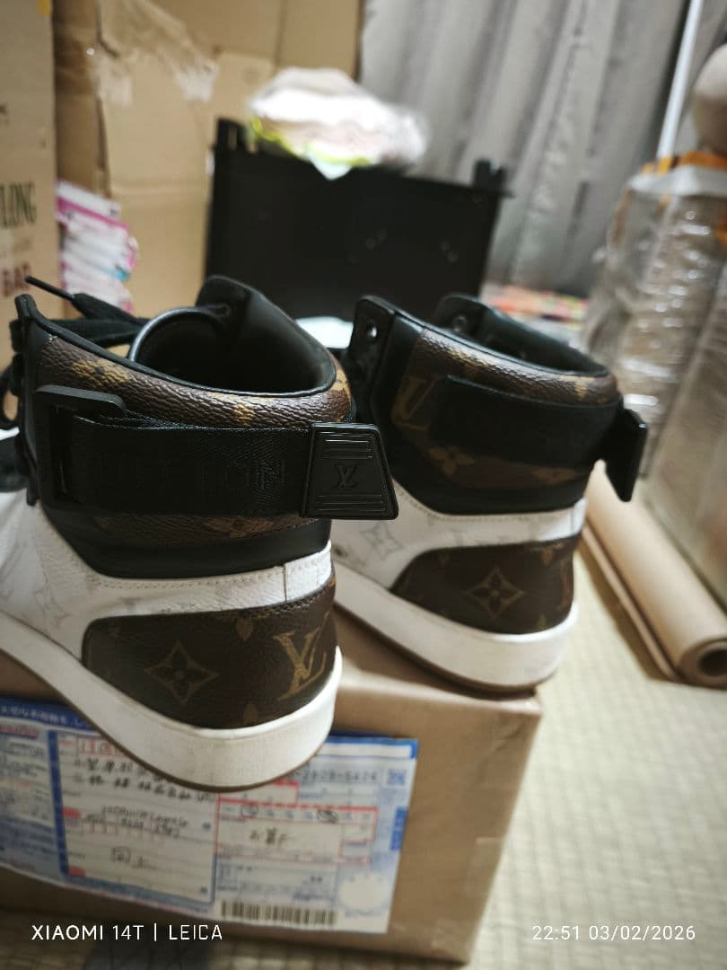 LOUIS VUITTON/ルイ・モノグラム ハイカットスニーカー/7 26cm