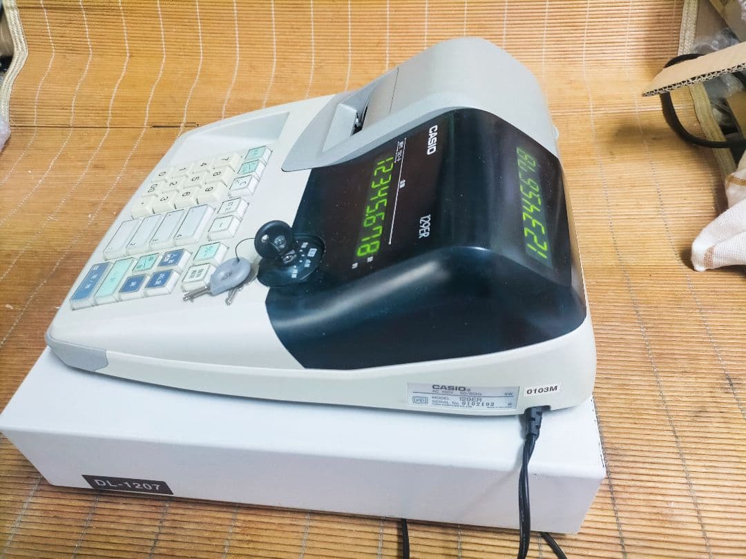 カシオレジスター　129ER　簡単便利特殊　送料込　600068